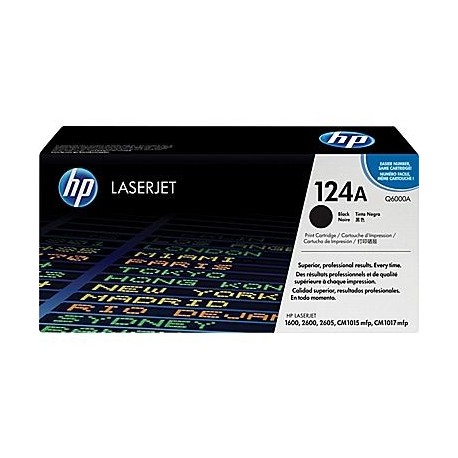 Toner HP 124A Black (Q6000A)