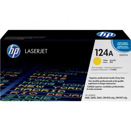 Toner HP 124A Yellow (Q6002A)