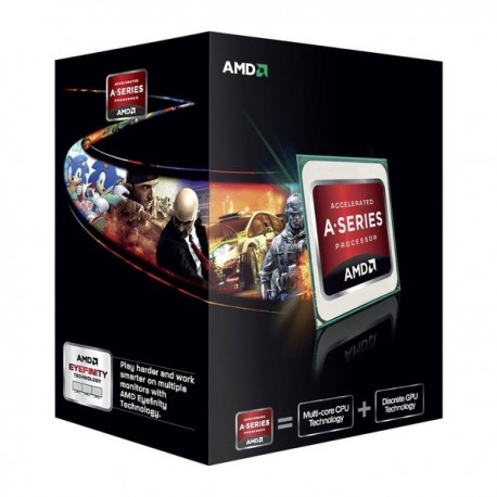 AMD Kaveri A6-7400K (Radeon R4 series) 3.9Ghz Cache 2x1MB 65W Socket FM2+ - AD740KYBJABOX