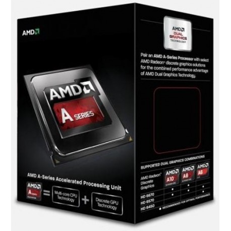 AMD Richland A8-6600K (Radeon HD8570D) 3.9Ghz Cache 4MB 100W Socket FM2 - AD660KWOHLBOX
