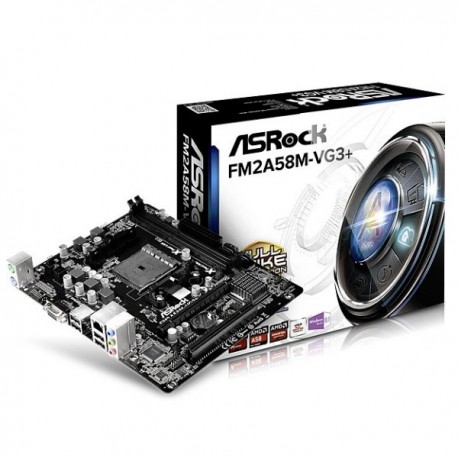 ASRock FM2A58M-VG3+ (FM2+, AMD A58, DDR3)