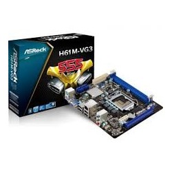 ASRock H61M-VG3 (LGA 1155, Intel H61, DDR3, SATA2)