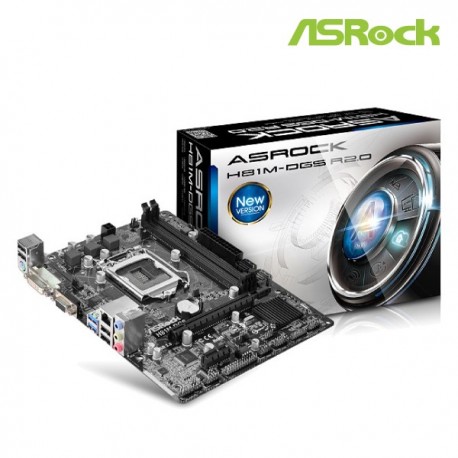 ASRock H81M-DGS DVI (LGA1150, H81, DDR3)