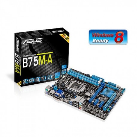 ASUS B75M-A (LGA1155, Intel B75, DDR3, SATA3, USB3)