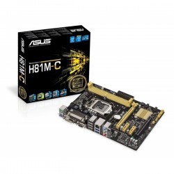 ASUS H81M-C (LGA1150, Intel H81, DDR3)