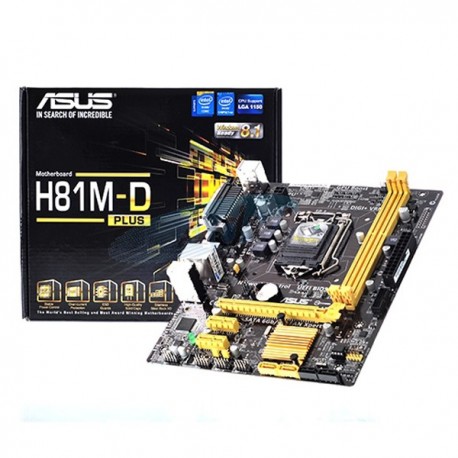 ASUS H81M-D (LGA1150, Intel H81, DDR3)
