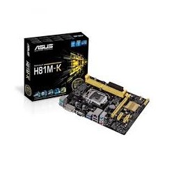 ASUS H81M-K (LGA1150, Intel H81, DDR3)