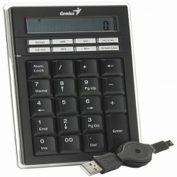 Genius Numpad Pro Keyboard USB ( Display calculator )
