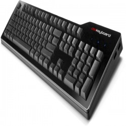 DasKeyboard DASK3ULTMS1SI - Model S Ultimate - Tactile Click, Cherry MX Blue switches, Blank keys, Gold-Plated, Mechanical Switc