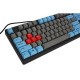 Ducky DK9008G2Pro-RUSPHS DYE SUBLIMATED VERSION Red / English / PBT / Dye-Sublimated / blue&gray color