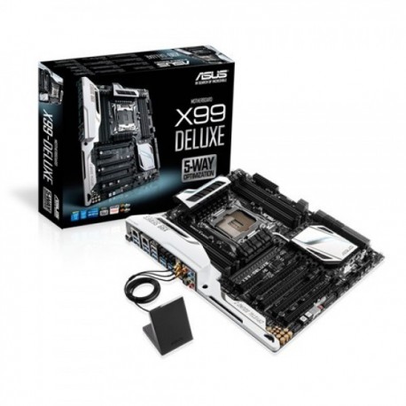 ASUS X99 Deluxe (LGA2011v3, Intel X99, Quad Channel DDR4, PCIE 3.0, SATA3, USB3)