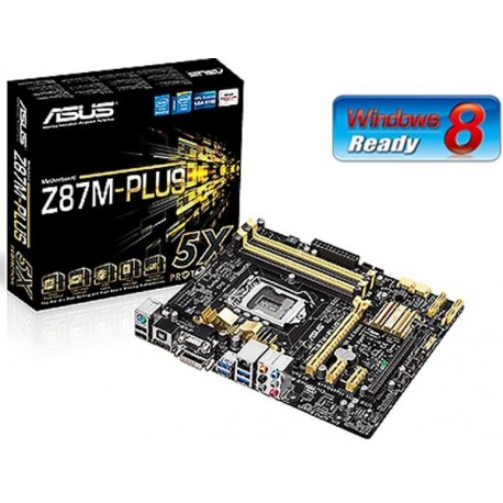 ASUS Z87M-PLUS (LGA1150, Intel Z87, DDR3)
