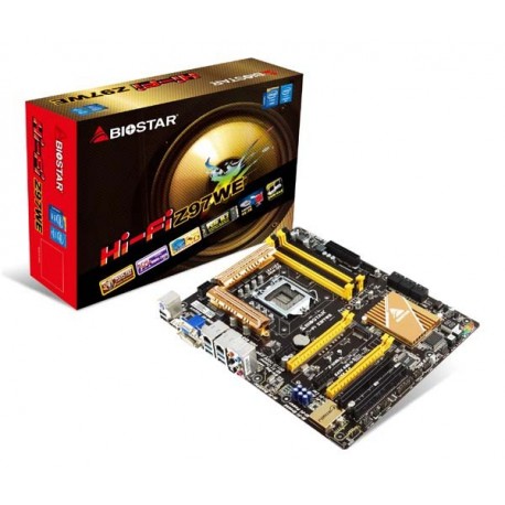 Biostar HI-FI Z97WE (LGA1150, Intel Z97, DDR3)