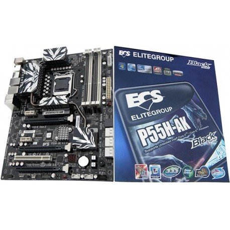 ECS P55H-AK (LGA1156, Intel H55, DDR3)