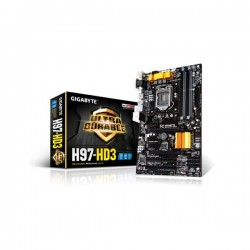 GIGABYTE GA-H97-HD3 (LGA1150, H97, DDR3, SATA3, USB3)