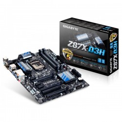 GIGABYTE GA-Z87X-D3H (LGA1150, Z87, DDR3, SATA3, USB3)