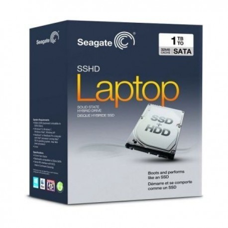 Seagate STBD1000400 2.5" SSHD 1TB, SSD 8GB Hardisk