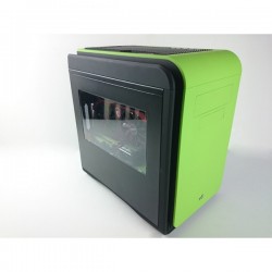 Aerocool DS Cube Window Green Casing