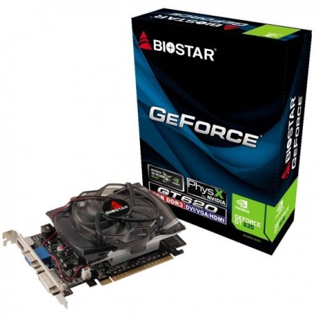 Biostar Geforce GT 620 1GB DDR3 64 Bit VGA