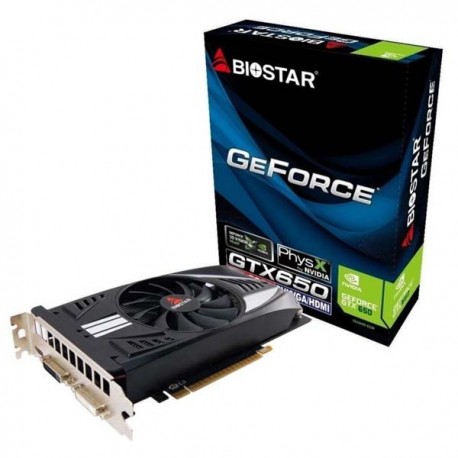 Biostar Geforce GTX 650 1GB DDR5 128 Bit VGA