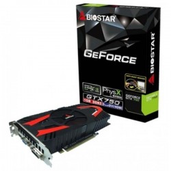 Biostar Geforce GTX 750 1GB DDR5 128 Bit - 2 DVI + Mini HDMI VGA