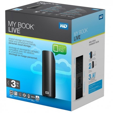WD WDBACG0030HCH-NESN Mybook Personal Storage 3TB Hardisk