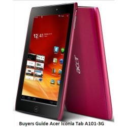 ACER Iconia Tab A101 8GB - Cherry Red