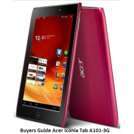 ACER Iconia Tab A101 8GB - Cherry Red