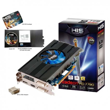 HIS Radeon HD 7790 1GB DDR5 ICOOLER TURBO VGA