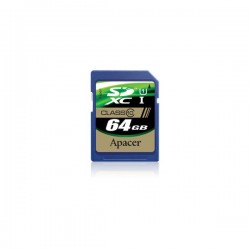 Apacer SDXC 64GB Class 10 USH-I SD Card