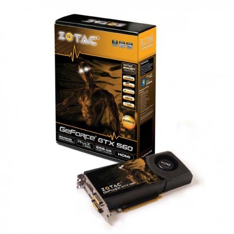 Zotac Geforce GTX 560 Ti 1024MB DDR5 AMP VGA