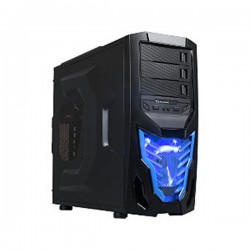 Raidmax Cobra Z ATX-502WBU Black/Blue Steel Plastic Casing