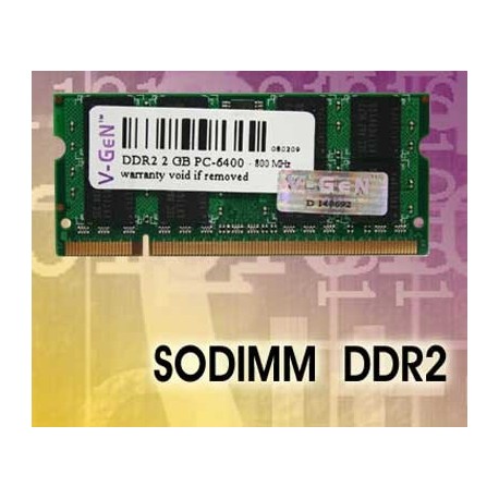 V-GEN SODIMM DDR2 1GB PC6400