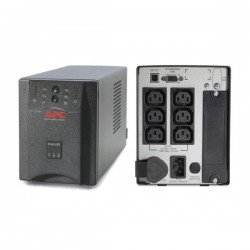 APC SUA750i Smart UPS 750VA, USB/Serial Connection, Black Casing Weight 15Kg