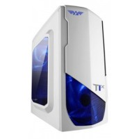PowerPower Logic Armageddon Nanotron T1X - No PSU - No DVDRW Slot - White Casing