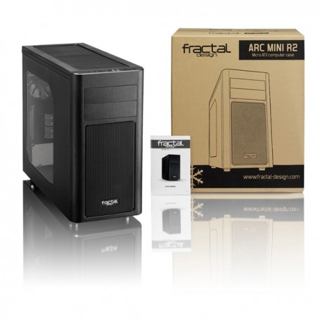 Fractal Arc Mini R2 Window Black Casing