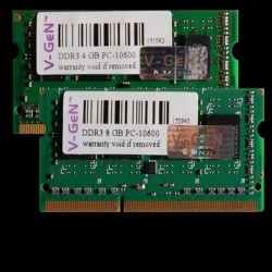 V-GeN DDR3 PC10600 8GB ECC Memory