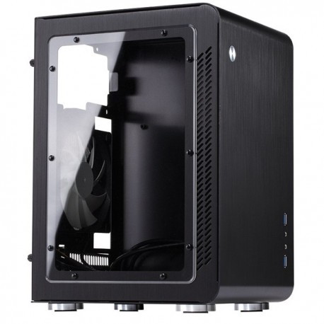 Jonsbo U2 Window Black - Mini ITX, ATX PSU, Window Casing