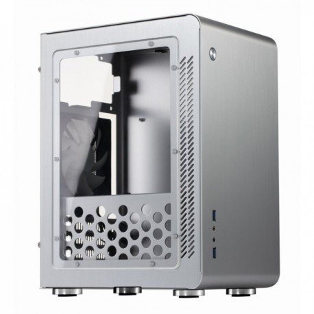 Jonsbo U3 Silver Window - Micro ATX, ATX PSU, Window Casing