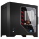 Jonsbo W1 Window Black - Black, Mini ITX, ATX PSU, Window Casing