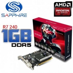 Sapphire 100292DDR3L Radeon R7 240 1G DDR5 PCI-Express WITH BOOST VGA