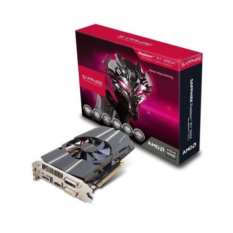 Sapphire 100366L Radeon R7 260X 2G GDDR5 OC Version (2x DVI-I) VGA