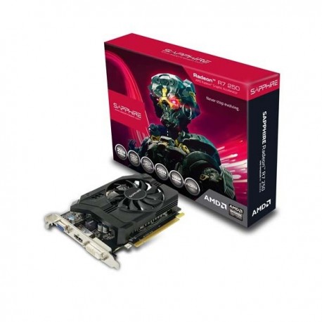 Sapphire 100368-2GL Radeon R7 250 2G GDDR3 PCI-Express WITH BOOST VGA