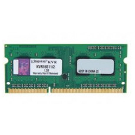 Kingston SO-DIMM DDR3 2GB PC12800 Single Channel Memory