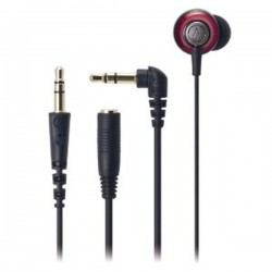 Audio Technica ATH CKM55 , Inner Earphone Red