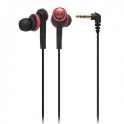 Audio Technica ATH CKS77 , Solid Bass Inner Earphone Black Pink