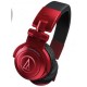 Audio Technica ATH PRO500MK2 , Pro DJ Headsets Red