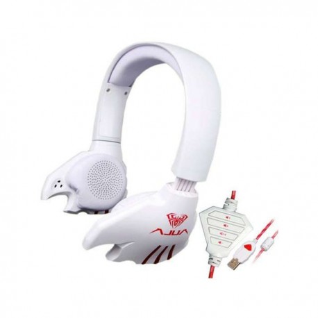 Aula Electronic Music Ghost Headset 7.1 White Limited