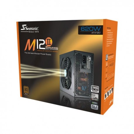 Seasonic M12II-620 Evo Edition 620W Full Modular - Bronze - 5 Years Power Supply