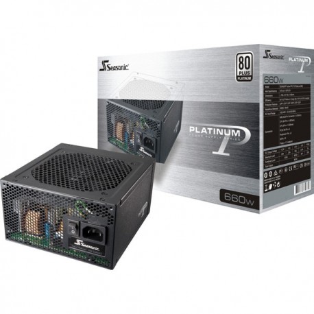 Seasonic P660 660W Full Modular - Platinum - 7 Years Power Supply